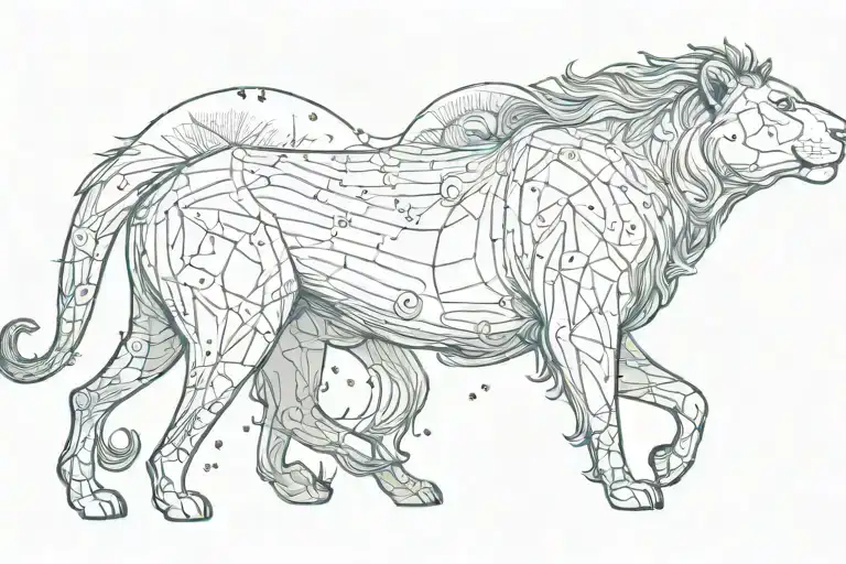 Tarus Leo Aquarius Constellation