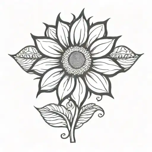 Sunflower Autism Love