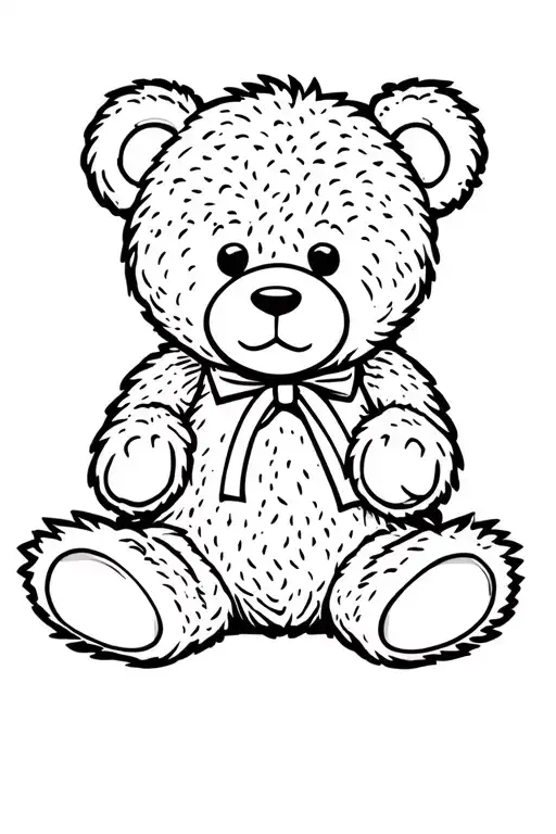 Teddy Bear Sitting