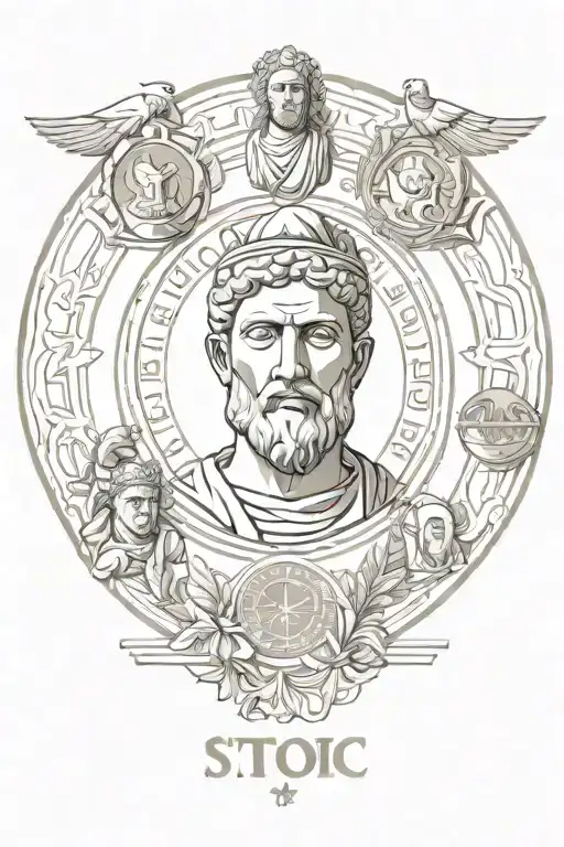 Stoic Virtues Discipline Justice Wisdom Courage
