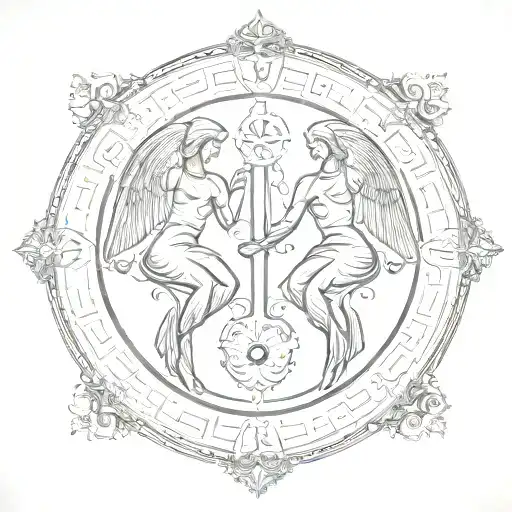 Gemini Zodiac Symbol