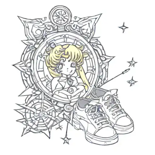 Compass Calf Sailor Moon Sailor Moon Sailor