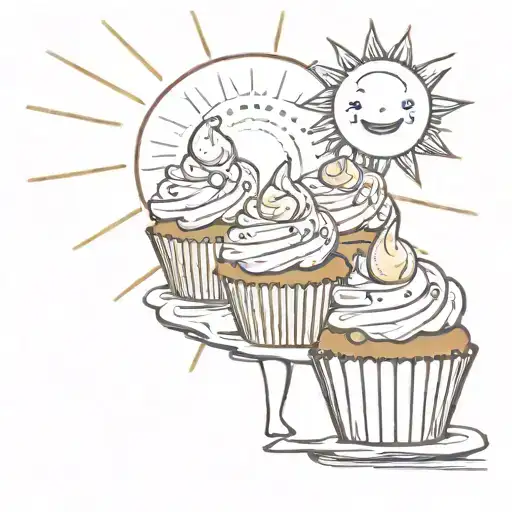 Sun And Cupcakes Combining The Client's Interests