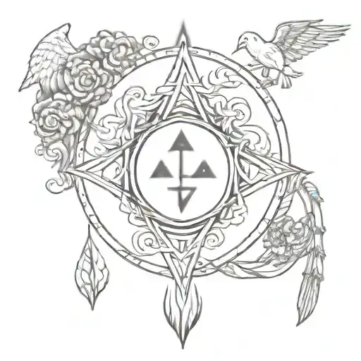 Four Elements Air Fire Earth Water