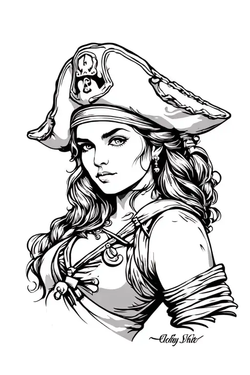 Female Pirate Captain