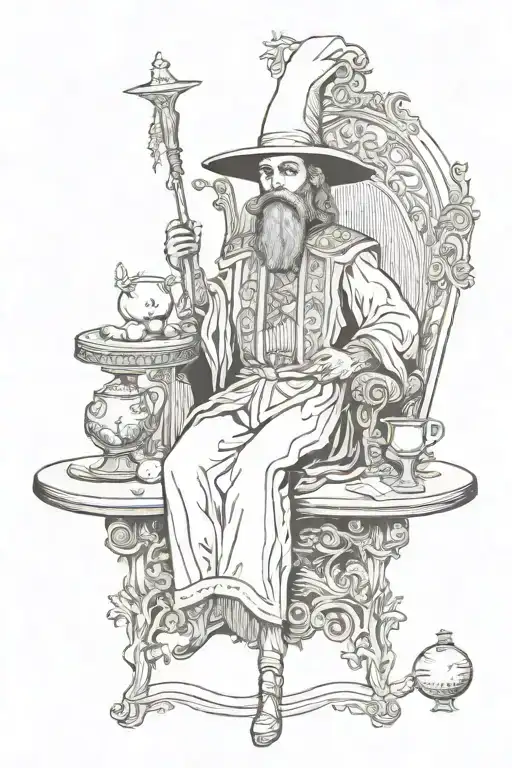 Tarot Magician Tarot Card