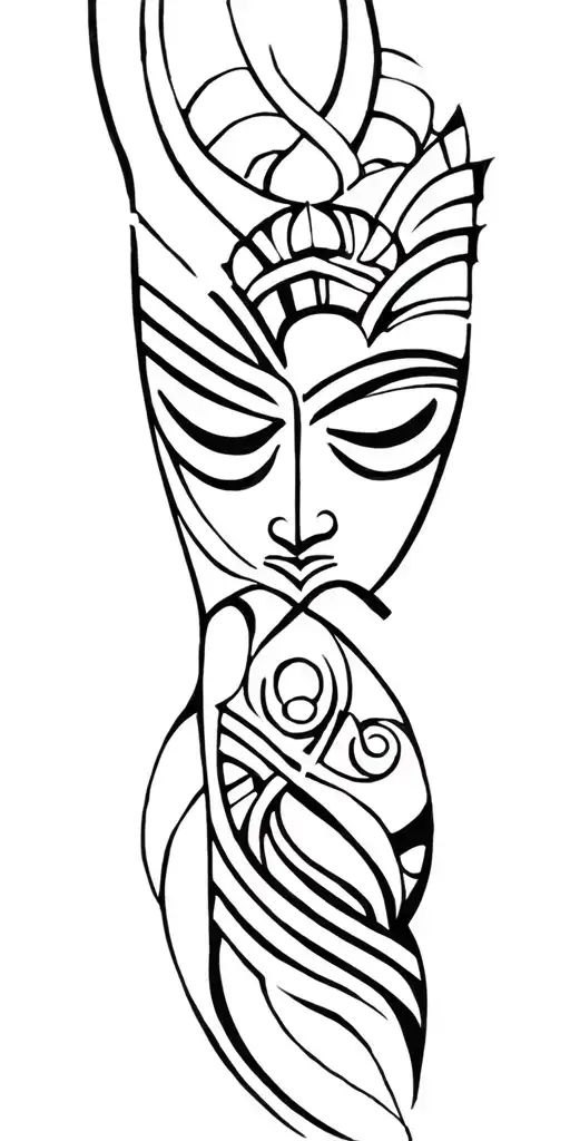 Multicultural Gods Arm Sleeve