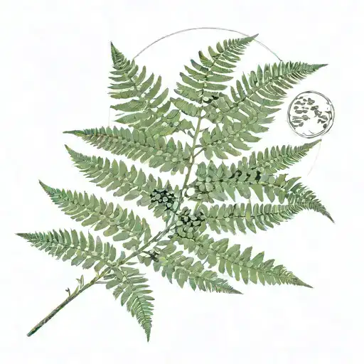 Fern And Moon