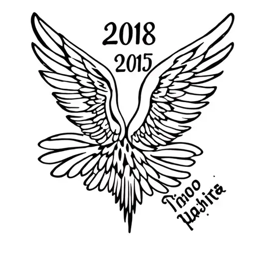 Wings And Date Wrist