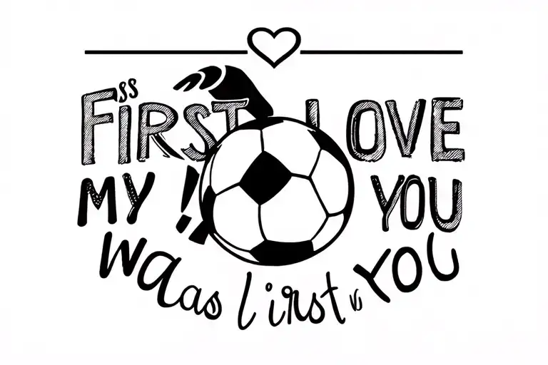 Soccer Was My First Love You