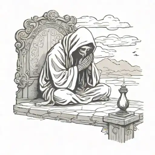Father Death Praying