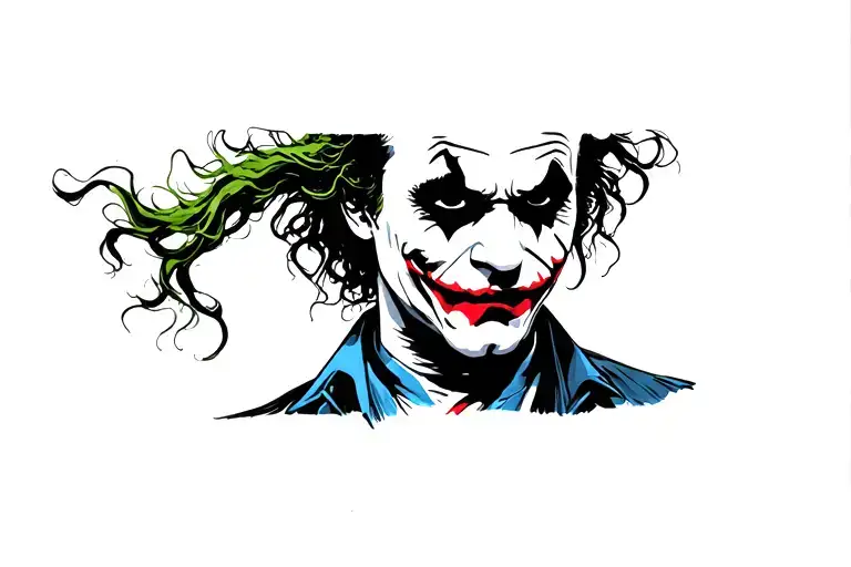 The Joker Heath Ledger