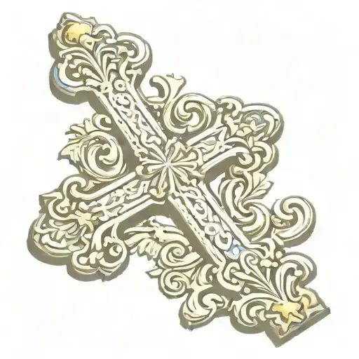 Traditional Catholic Cross