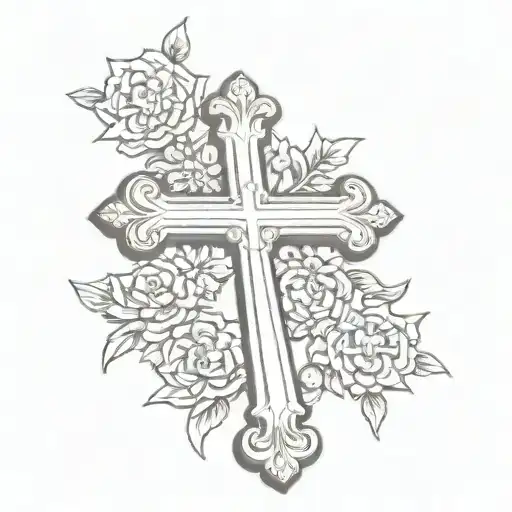 Traditional Catholic Cross