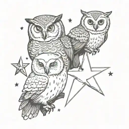 Dead Brother And Owl And Star