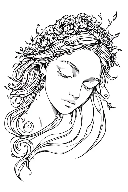 Goddess Of Love Full Body Sholder