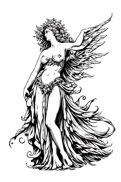 Aphrodite The Goddess Of Love Full Body