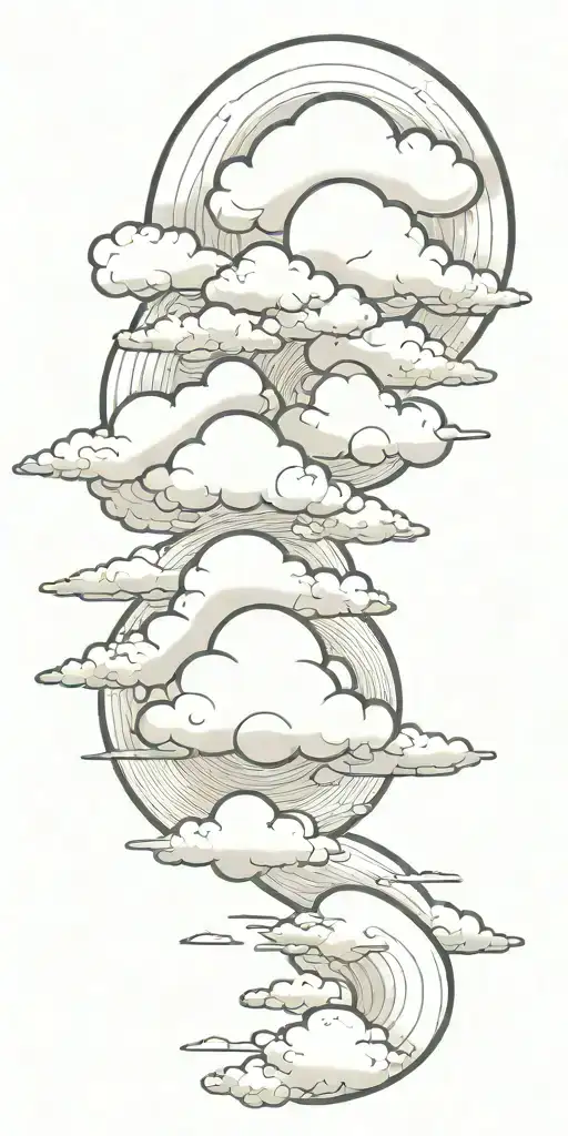 Japanise Cloud Background