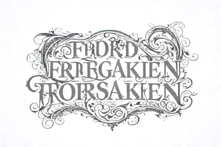 The Word Forsaken
