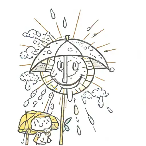 The Sun Shining While It's Raining