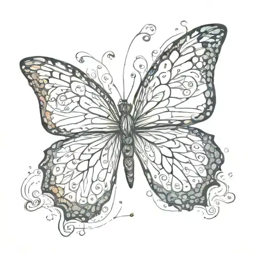 Borboleta Que Simbolize New Beginnings Strength Body Mind Fulfilment