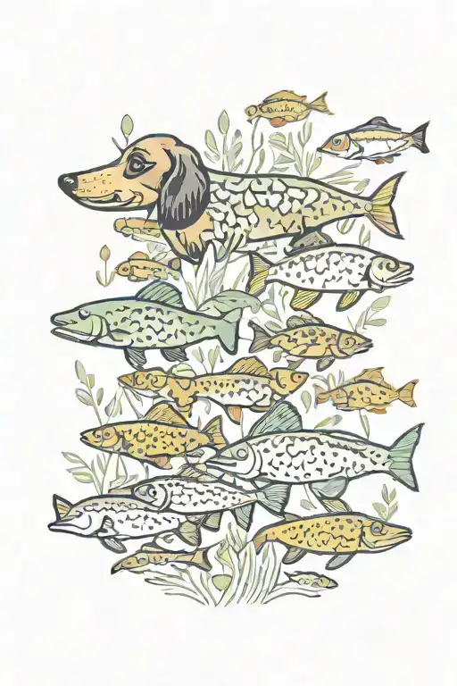 Duchund Fish Forest Filled