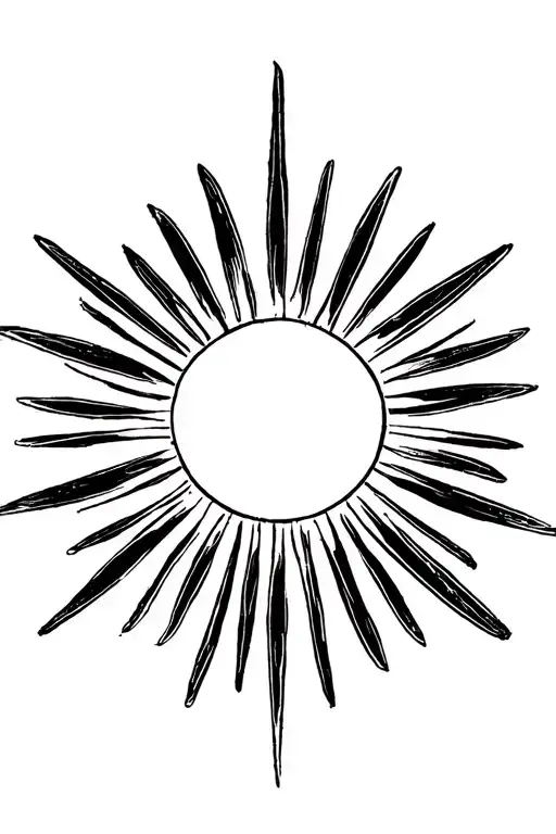 Sun Engraving