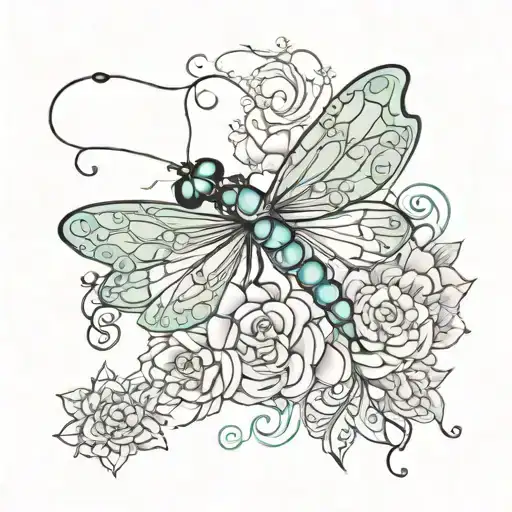 Dragonfly Tribute To Mom