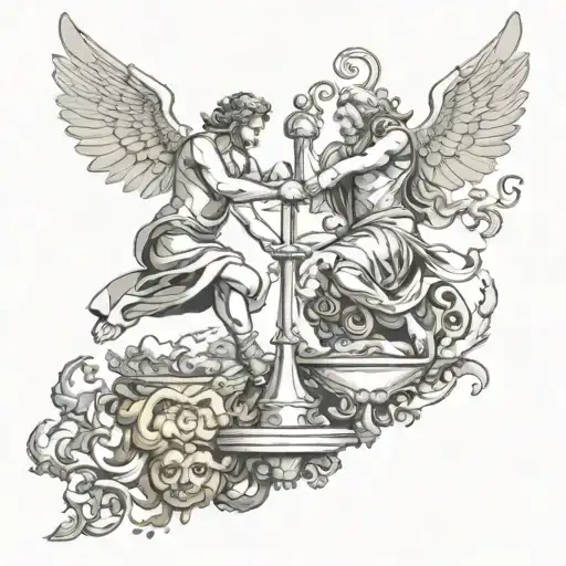 The Balanced Battle Of Good And Evil