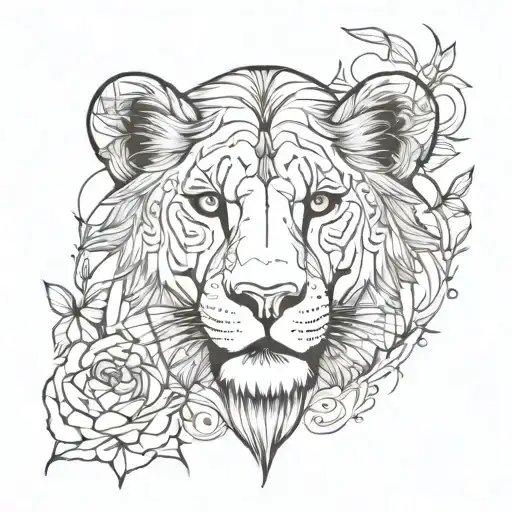 Female Metaphysical Lioness Thigh