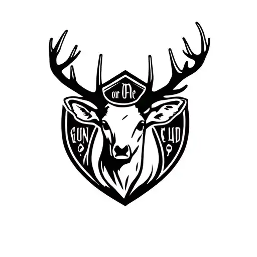 Stag For Dead Grand Fathers Gun Shop Emblem