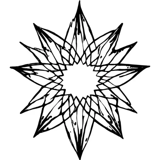 Water Pattern Star