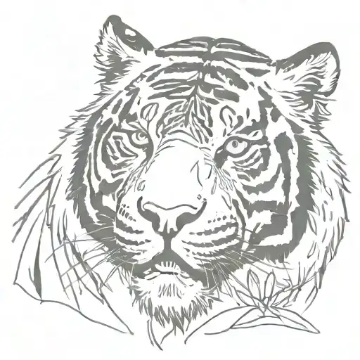 A Poorly Drawn Tiger