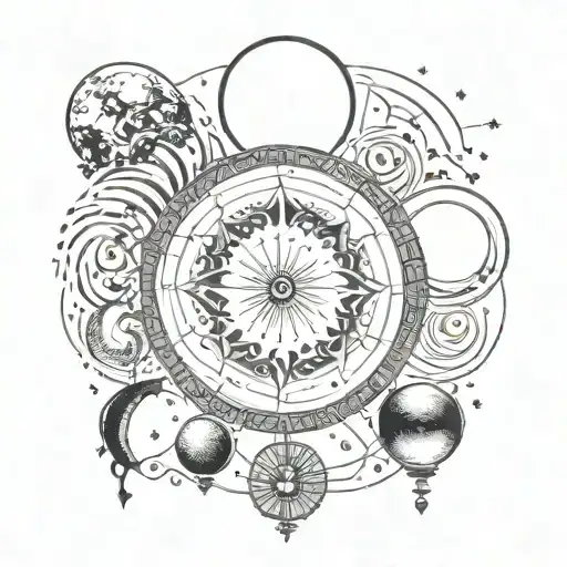 Seni Seviyorum Erdom With Some Moons Or The Moon And Circle