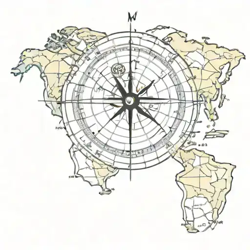 World And Compass