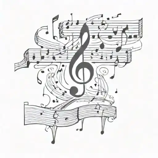 Music Lives In Everything On A Score