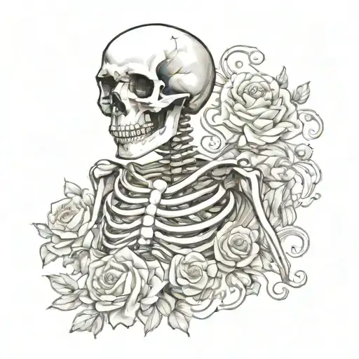 Skeleton Momento Mori