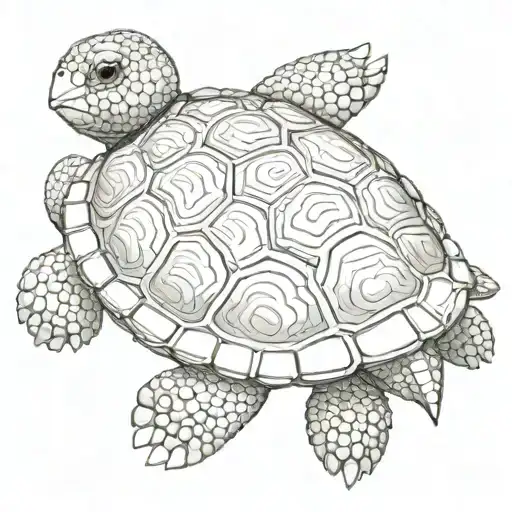 Turbo Shell Turtle