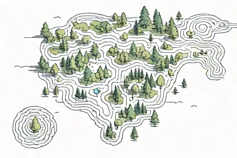 Forest River Geo Patern