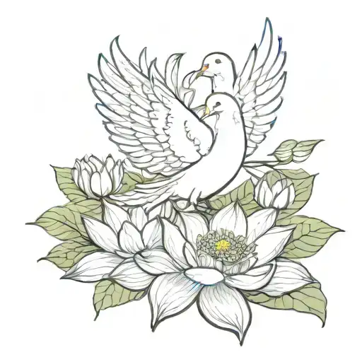 Dove And Lotus
