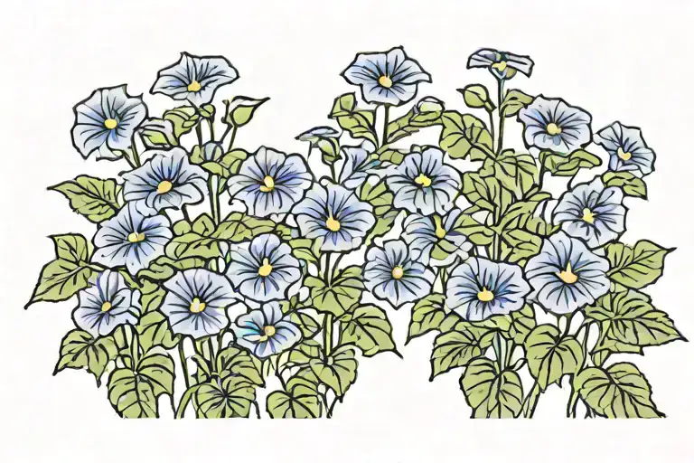 Line Of Morning Glory