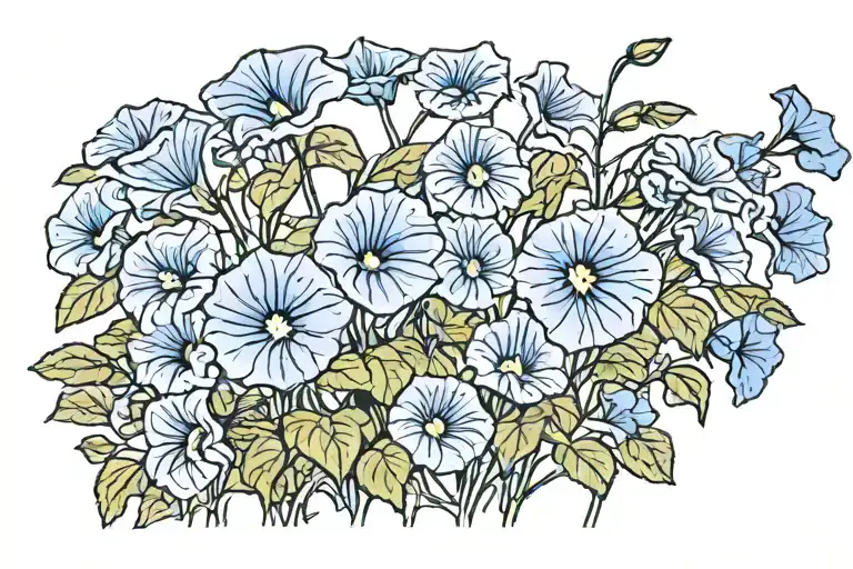 Line Of Morning Glory