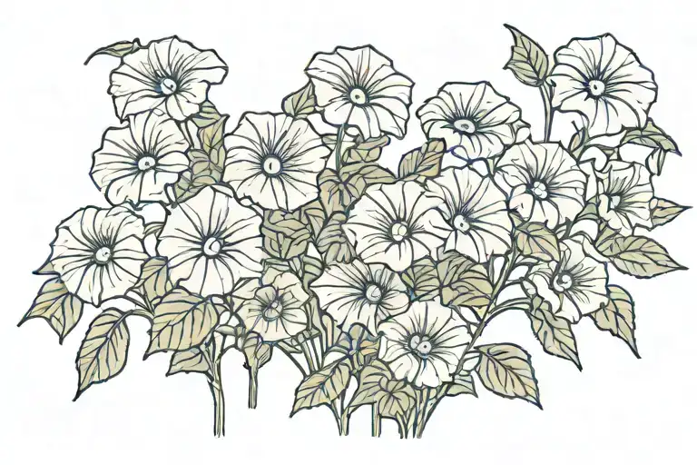 Line Of Morning Glory