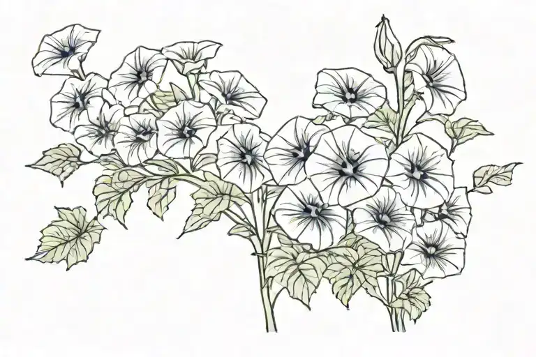 Line Of Morning Glory