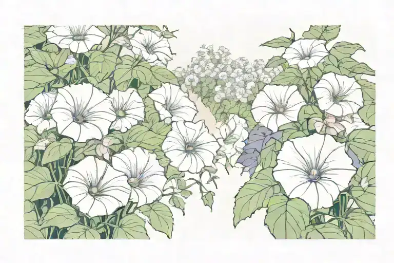 Line Of Morning Glory