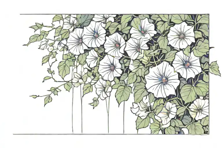 Line Of Morning Glory