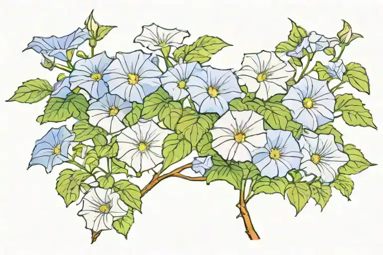 Line Of Morning Glory