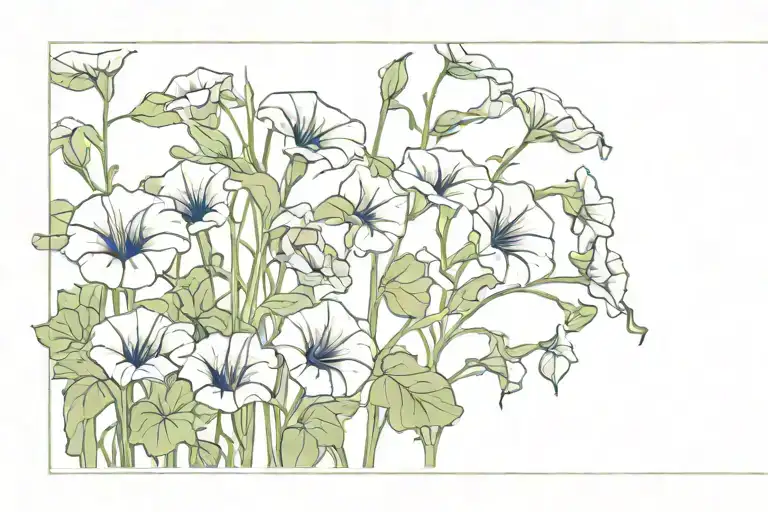 Line Of Morning Glory