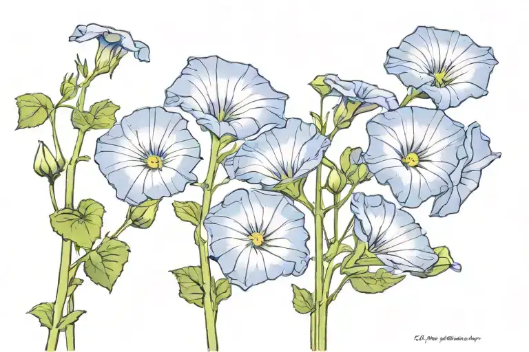 Line Of Morning Glory