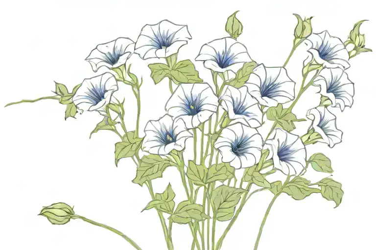 Line Of Morning Glory